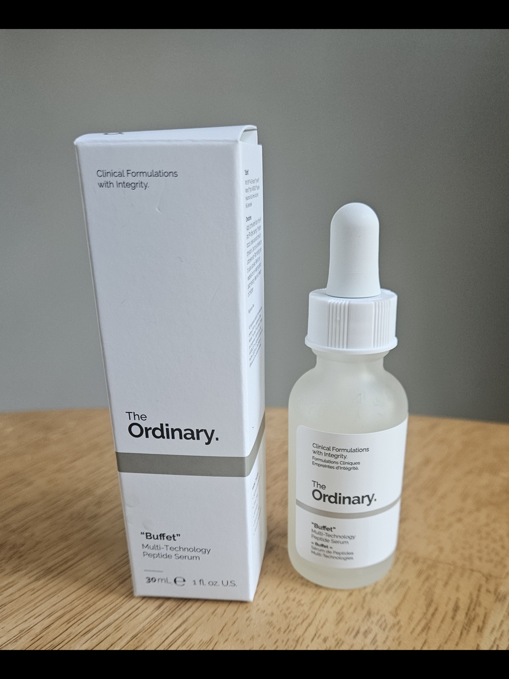 The Ordinary Buffet Peptide Serum - White